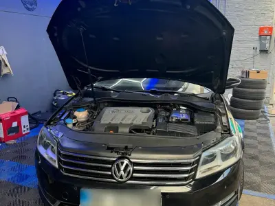 Gebraucht VW Passat 163 PS (119 kW) 2011 Schwarz Kombi