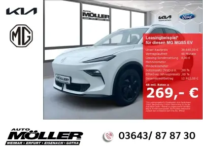 Nouvelle MG MGS5 EV Comfort 125 kW (170 ch) 2026 Blanc SUV