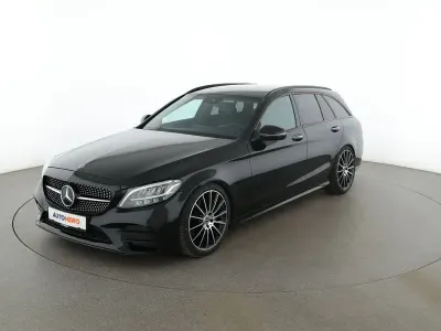 Gebraucht Mercedes C180 AMG line 2019 Schwarz Kombi