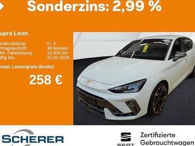 Gebraucht Cupra Leon 150 PS (110 kW) 2025 Glacial weiß metallic (metallic) Limousine