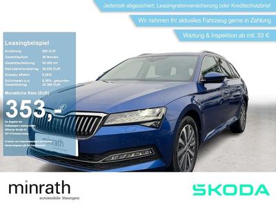 Usata Skoda Superb Style 200 CV (147 kW) 2022 Blu Station wagon