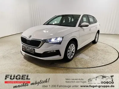 Gebraucht Skoda Scala Ambition 110 PS (80 kW) 2024 Weiß Kleinwagen