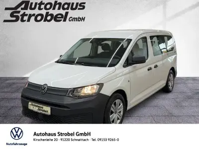 Gebraucht VW Caddy Maxi Life 102 PS (75 kW) 2022 Weiß Van / Kleinbus
