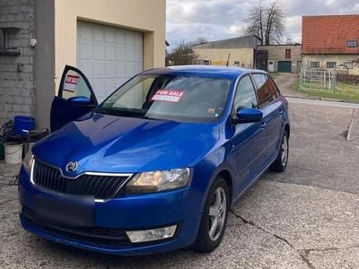 Gebraucht Skoda Rapid 105 PS (77 kW) 2014 Blau Kleinwagen