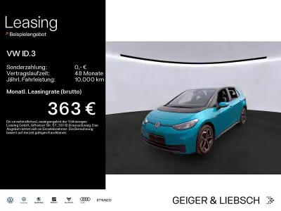 Brugt VW ID.3 Pro Performance 150 kW (204 HK) 2022 Blå Hatchback