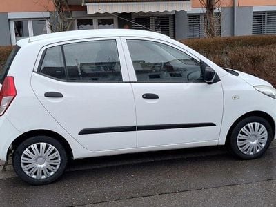 Gebraucht Hyundai i10 67 PS (49 kW) 2008 Weiß Kleinwagen
