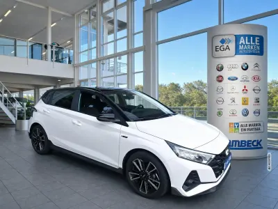 Gebraucht Hyundai i20 N Line 84 PS (61 kW) 2023 Weiß Kleinwagen