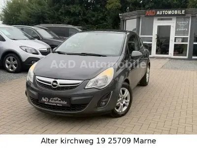Gebraucht Opel Corsa Satellite 87 PS (63 kW) 2011 Grau Kleinwagen