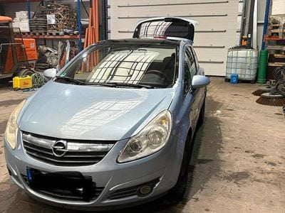 Gebraucht Opel Corsa 80 PS (58 kW) 2007 Blau Kleinwagen