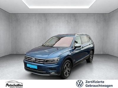 Gebraucht VW Tiguan Allspace Highline 200 PS (147 kW) 2021 Blau SUV