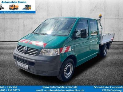 gebraucht VW Transporter T51.9 TDI Pritsche DoKa AT-Motor Neu+1.Hand+Klima