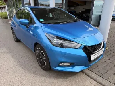 Gebraucht Nissan Micra N-Way 92 PS (67 kW) 2022 Blau Kleinwagen