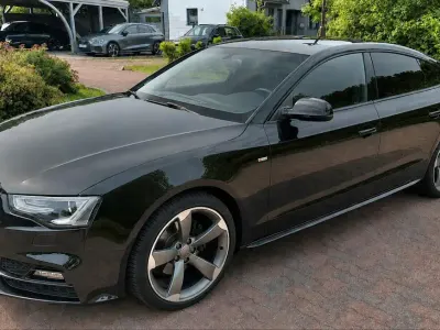 Gebraucht Audi A5 Sportback S-Line 144 PS (105 kW) 2016 Schwarz Kleinwagen