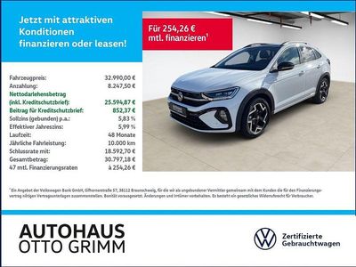 Gebraucht VW Taigo R-line 150 PS (110 kW) 2025 Weiß SUV