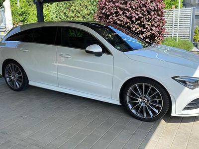 Gebraucht Mercedes CLA200 Shooting Brake AMG line 163 PS (119 kW) 2021 Weiß Kombi