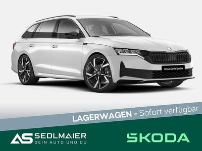 Neu Skoda Octavia SportLine 204 PS (150 kW) 2025 Moonweiss Kombi