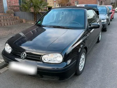 Gebraucht VW Golf Cabriolet 75 PS (55 kW) 2000 Schwarz Cabrio