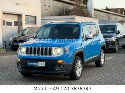 Brugt Jeep Renegade Limited 170 HK (125 kW) 2015 Blå SUV