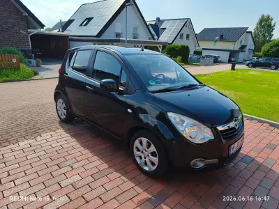 Gebraucht Opel Agila 86 PS (63 kW) 2009 Schwarz Kleinwagen