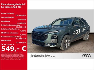 Gebraucht Audi Q3 Ambiente 272 PS (200 kW) 2025 Salbeigrün metallic SUV