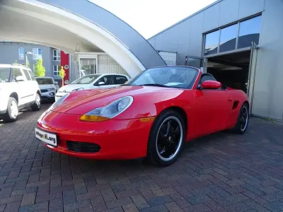 Usata Porsche Boxster 204 CV (150 kW) 1998 Rosso Cabrio