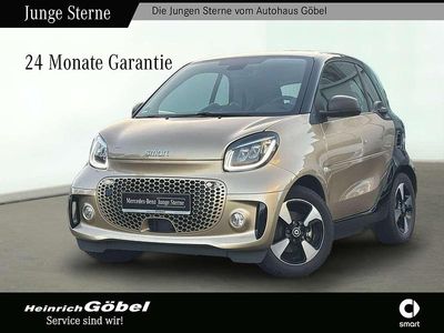Bodypanels in gold beige (meta Gebraucht 2023 Smart ForTwo Electric Drive Passion Coupé | 17.690 € (Teuer)