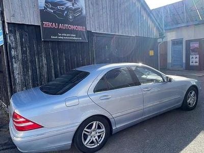 Gebraucht Mercedes S500 303 PS (222 kW) 2001 Blau Limousine