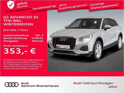 Second-hand Audi Q2 Advanced Plus 150 CP (110 kW) 2024 Argintiu SUV