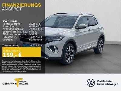 Nuova VW T-Cross R-line 150 CV (110 kW) 2026 Grigio SUV
