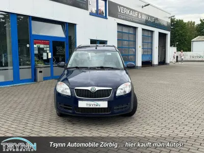 Gebraucht Skoda Roomster Style 69 PS (50 kW) 2009 Pacificblau Van / Kleinbus