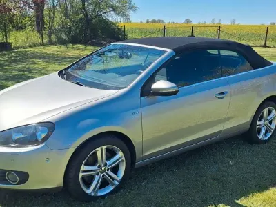 Brugt VW Golf Cabriolet 140 HK (102 kW) 2014 Sølv Cabriolet
