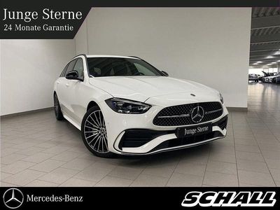 Weiß Gebraucht 2025 Mercedes C200 AMG Limousine | 44.889 € (Fairer Preis)