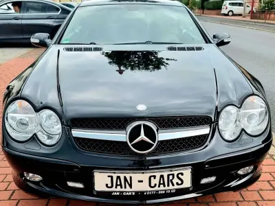 Brugt Mercedes SL350 245 HK (180 kW) 2002 Sort Cabriolet