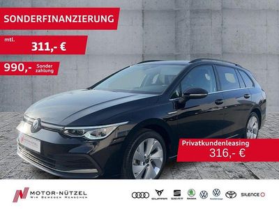 Gebraucht VW Golf VIII Style 150 PS (110 kW) 2022 Deep black perleffekt Kombi