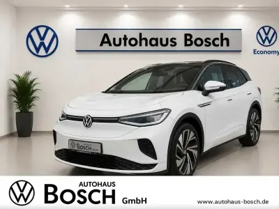 Gebraucht VW ID.4 GTX 219 kW (299 PS) 2022 Gletscherweiss SUV