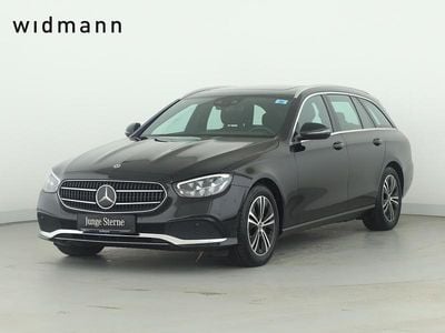 Metalliclack obsidianschwarz Gebraucht 2023 Mercedes E220 Avantgarde Kombi | 36.850 € (Fairer Preis)