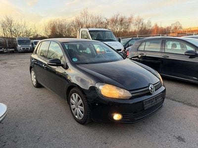 Gebraucht VW Golf VI Comfortline 110 PS (80 kW) 2008 Schwarz Kleinwagen