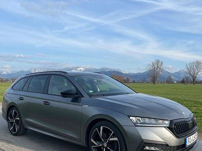 Gebraucht Skoda Octavia SportLine 150 PS (110 kW) 2022 Grau Kombi