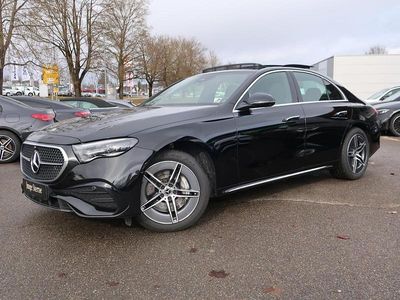 Gebraucht Mercedes E400 Premium 252 PS (185 kW) 2024 Metalliclack obsidianschwarz Limousine