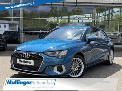 Usata Audi A3 Advanced 190 CV (139 kW) 2022 Blu Berlina