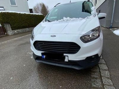 Gebraucht Ford Courier 75 PS (55 kW) 2020 Weiß Van / Kleinbus