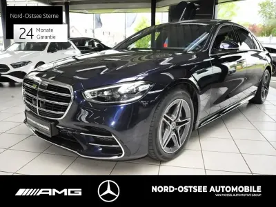 Gebraucht Mercedes S500L 449 PS (330 kW) 2025 Metalliclack nautikblau Limousine