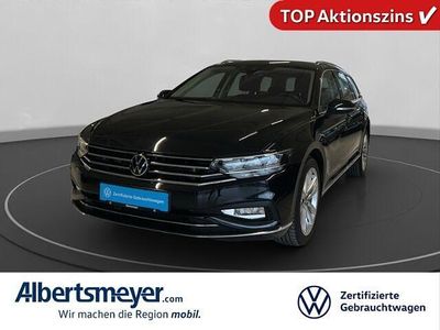 Gebraucht VW Passat Elegance 150 PS (110 kW) 2021 Schwarz Kombi