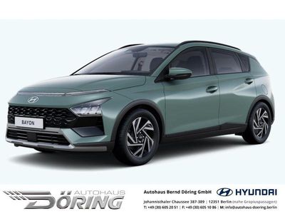 Neu Hyundai Bayon Trend 101 PS (74 kW) 2025 Grün SUV