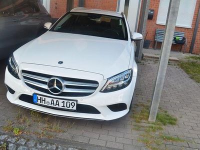 Usata Mercedes C180 156 CV (114 kW) 2019 Bianco Berlina