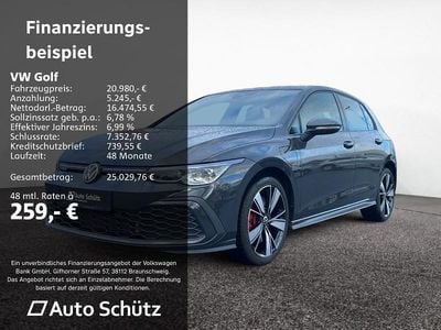 Gebraucht VW Golf VIII GTE 245 PS (180 kW) 2021 Uranograu sn 55 Limousine