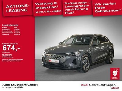 Brugt Audi Q8 e-tron Advanced Plus 250 kW (340 HK) 2024 Grå SUV