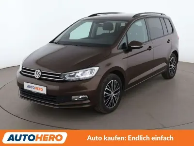 Gebraucht VW Touran Comfortline 150 PS (110 kW) 2015 Nutshell brown Van / Kleinbus