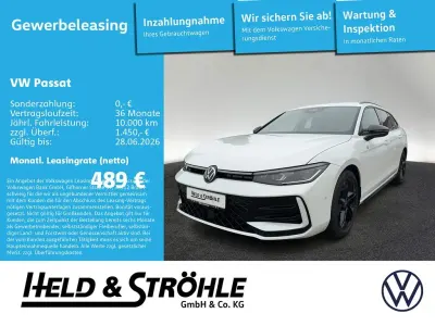 Neu VW Passat R-line 150 PS (110 kW) 2025 Oryxweiß perlmutteffekt Kombi