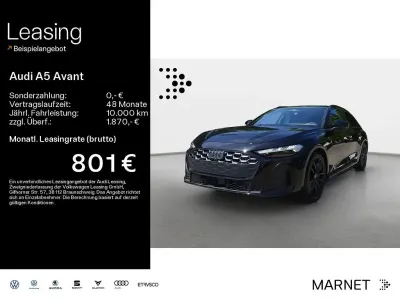 Neu Audi A5 Sport 299 PS (219 kW) 2026 Mythosschwarz metallic Kombi